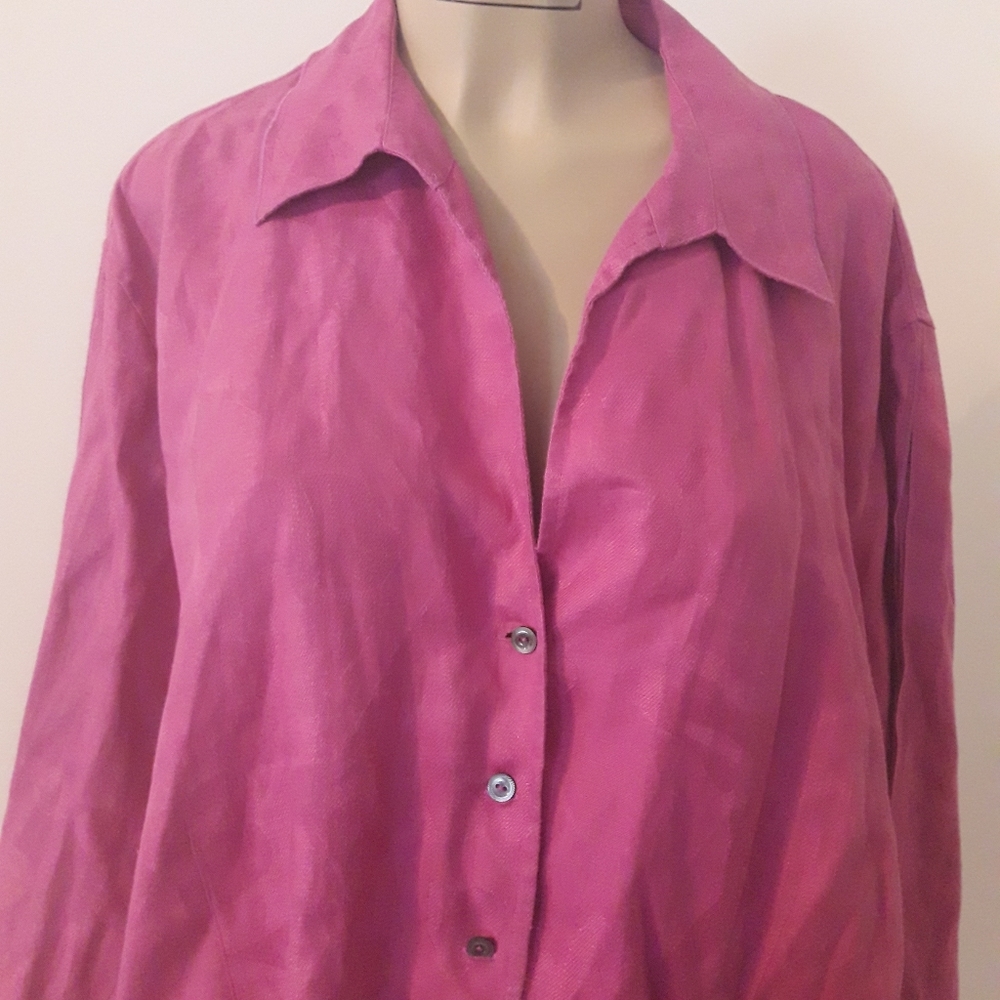 Jones New York Pink Button Down 24W